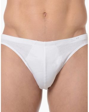 Hom Premium Cotton Comfort Micro Brief - White