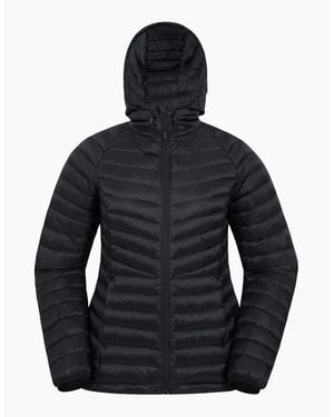 Mountain Warehouse Ladies Skyline Extreme Hydrophobic Down Jacket - Blue
