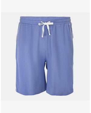 Fabric Shorts - Blue