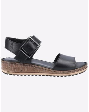 Hush Puppies Ellie Leather Sandals - Black