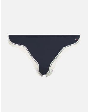 Tommy Hilfiger Th Micro Lace Brief, Dark Night - Blue