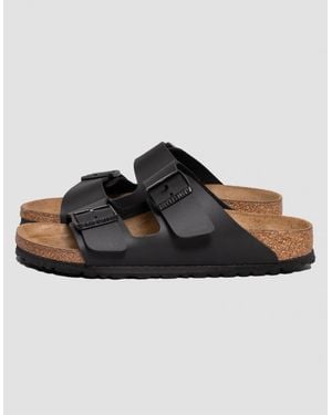 Birkenstock Arizona Narrow Birko-Flor Sandals - Brown