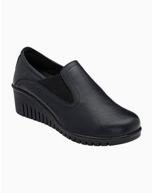 Lotus Delmar Wedge Shoes - Black