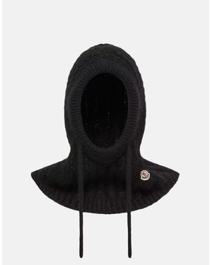 Moncler Knitted Balaclava - Black