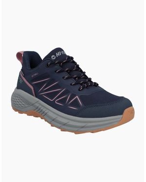 Hi-Tec Litespeed Low Stratified Sea/Cedar Wood/ Hiking Shoes - Blue
