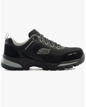 Skechers Work 200188Ec Gatlon Safety Trainers - Black
