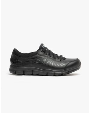 Skechers 76551Ec Eldred Sr Low Top Shoes - Black