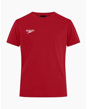 Speedo Club Logo T-Shirt - Red