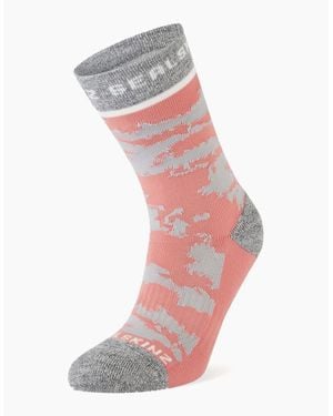 SealSkinz Reepham Mid Length Socks - Pink