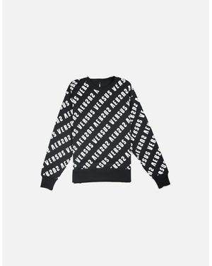 Versus Versace Versus Multi Versus Stamp Sweatshirt - White