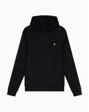 Lyle & Scott Lyle & Scott Pocket Branded Sweat Hoodie - Black