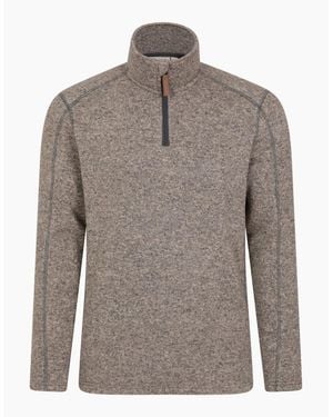 Mountain Warehouse Idris Ii Half Zip Fleece Top - Grey