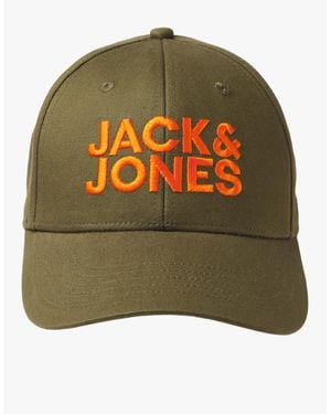 Jack & Jones Gall Baseball Cap Night - Green
