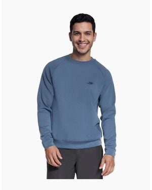 Skechers Cosy Luxe Elevate Crew Sweatshirt - Blue