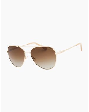 Banana Republic Sf Pz Lens Light Sunglasses - White