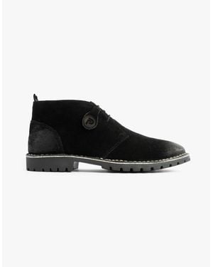 Popps Cooper Desert Boots - Black