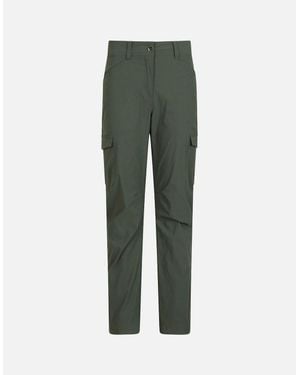 Mountain Warehouse Ladies Conniston Cargo Trousers - Green