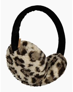 Barts Browniez Teddy Fur Earmuffs Ear Warmers - Black