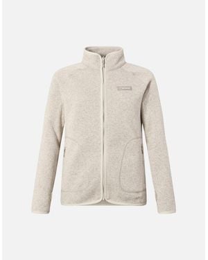 Berghaus Asterby Interactive Full Zip Fleece - White