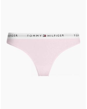 Tommy Hilfiger Tommy Icons Thong, Light - Pink