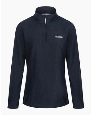 Regatta Ladies Sweetheart Quarter Zip Fleece Top - Blue