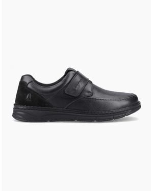 Hush Puppies Forde Touch Fastening Casual Shoes - Black