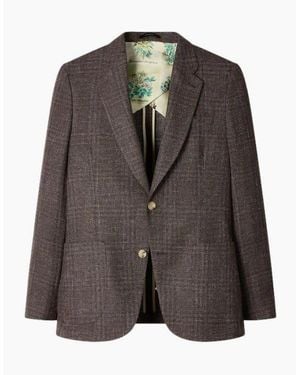 Paul Smith Check Jacket 68 - Black