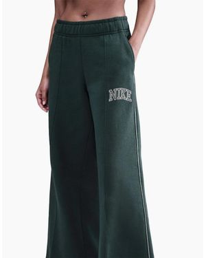 Nike Speed Fleece Solid Patterned Joggers - Green