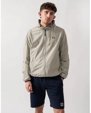 Aquascutum Rlg Badge Reversible Sailor Jacket - Grey