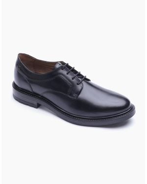 Base London London Carter Leather Derby Shoes - Blue