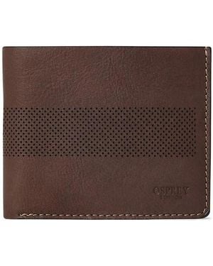 Osprey Arthur Billfold With Pocket - Brown