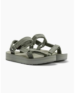 Teva Midform Universal Canvas Seagrass Sandals - Green