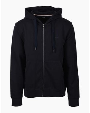BOSS Boss H-Spence Zip Thru Sweatshirt Dark - Blue