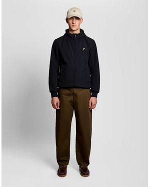 Lyle & Scott Mesh Lined Softshell Jacket - Black