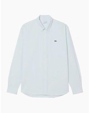 Lacoste Sky Regular Fit Oxford Shirt - Blue