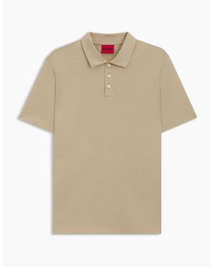 BOSS Hugo Dimerspolon Polo Shirt 269 Medium - Natural