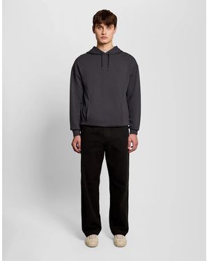 Lyle & Scott Relaxed Hoodie - Blue