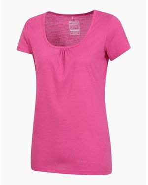 Mountain Warehouse Ladies Agra Quick Dry T-Shirt - Purple