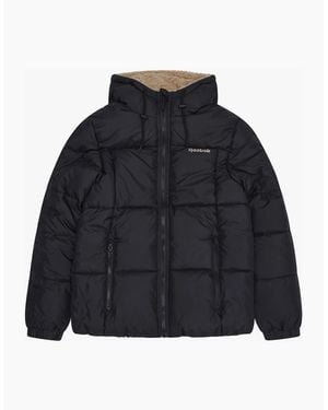 Reebok Rb2103 Reversible Puffer Sherpa - Blue