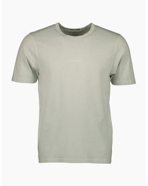 C.P. Company Resist Dyed Logo Print T-Shirt - Green