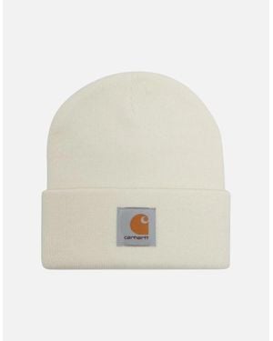 Carhartt Acrylic Watch Hat Short - White