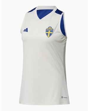 adidas Sweden International Football Jersey - Blue