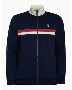 Fila Enrico Track Top Jacket /Gardenia/Garnet - Blue