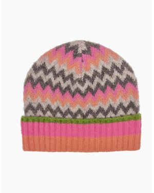 Nooki Design Dora Chevron Beanie - Pink