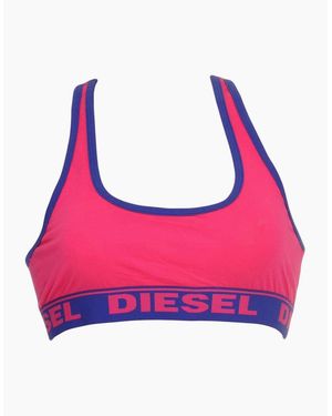 DIESEL Miley Cotton Bralette - Pink