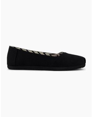 TOMS Alpargata Textile Shoes - Black