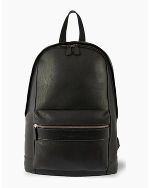 Silver Street London Sergio Leather Backpack - Black
