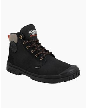 Palladium Sp20 Cuff Lth Wp+ Boots - Black