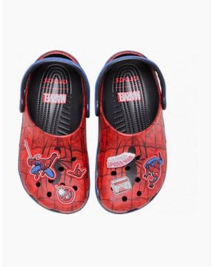 Crocs™ Spiderman Web Adults Clogs Multi - Red