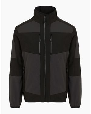 Regatta Professional Adult 2 Layer Soft Shell Jacket - Black